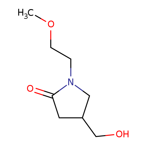 4-(Hydroxymethyl)-1-(2-methoxyethyl)pyrrolidin-2-one