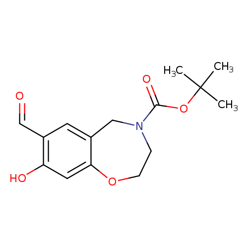N-Boc-8-hydroxy-2,3,4,5-tetrahydrobenzo[f][1,4]oxazepine-7-carbaldehyde