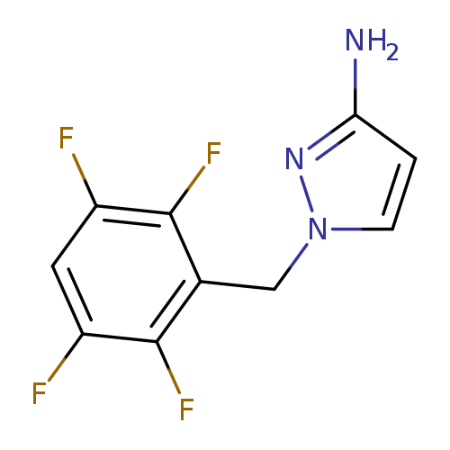 1-(2,3,5,6-Tetrafluorobenzyl)-1H-pyrazol-3-amine