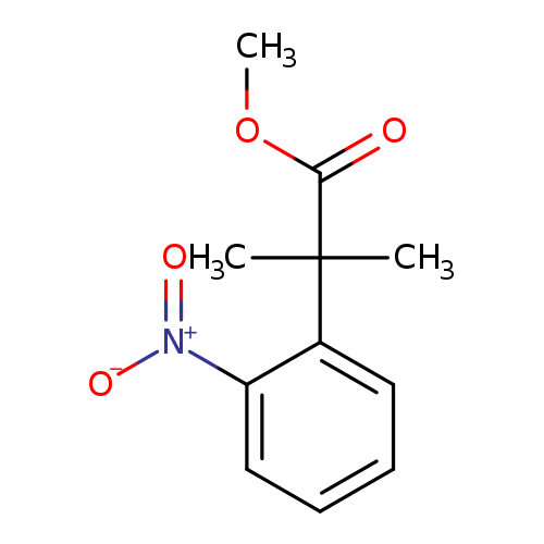 Benzeneacetic acid, α,α-dimethyl-2-nitro-, methyl ester