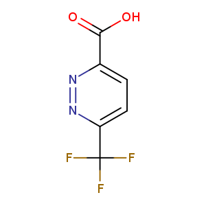 3-Pyridazinecarboxylic acid, 6-(trifluoromethyl)-