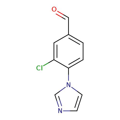 3-Chloro-4-(1H-imidazol-1-yl)benzaldehyde