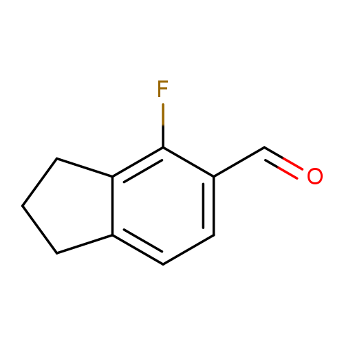4-fluoro-2,3-dihydro-1H-indene-5-carbaldehyde
