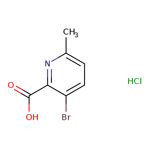 3-bromo-6-methylpyridine-2-carboxylic acid hydrochloride
