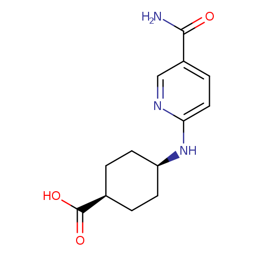 (1s,4s)-4-[(5-carbamoylpyridin-2-yl)amino]cyclohexane-1-carboxylic acid, cis