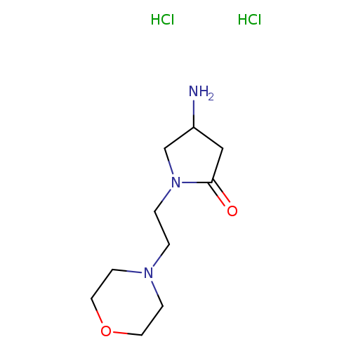 4-amino-1-[2-(morpholin-4-yl)ethyl]pyrrolidin-2-one dihydrochloride