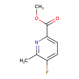 2-Pyridinecarboxylic acid, 5-fluoro-6-methyl-, methyl ester