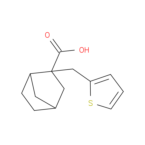 2-[(thiophen-2-yl)methyl]bicyclo[2.2.1]heptane-2-carboxylic acid