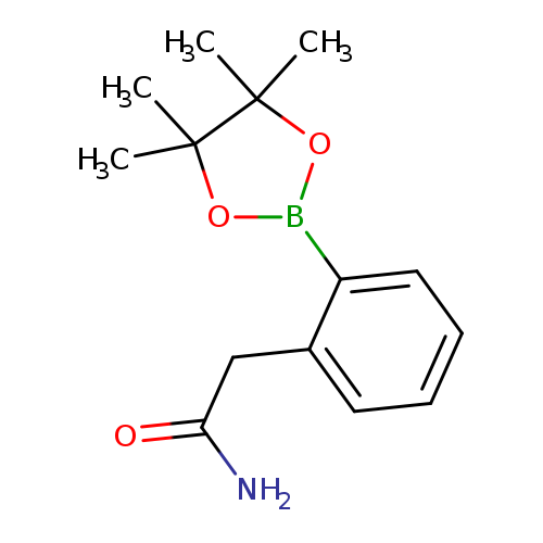 Benzeneacetamide, 2-(4,4,5,5-tetramethyl-1,3,2-dioxaborolan-2-yl)-