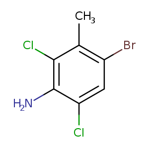 3-Amino-6-bromo-2,4-dichlorotoluene