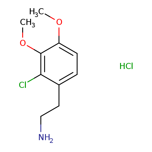 2-(2-CHLORO-3,4-DIMETHOXYPHENYL)ETHANAMINE HCL