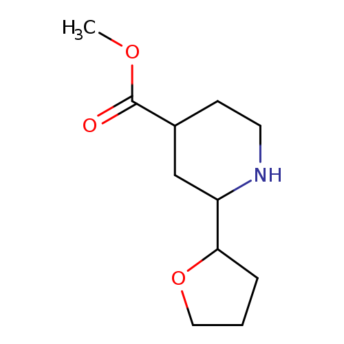 methyl 2-(oxolan-2-yl)piperidine-4-carboxylate