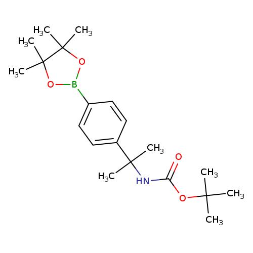 4-[2-(Boc-amino)-2-propyl]phenylboronic Acid Pinacol Ester