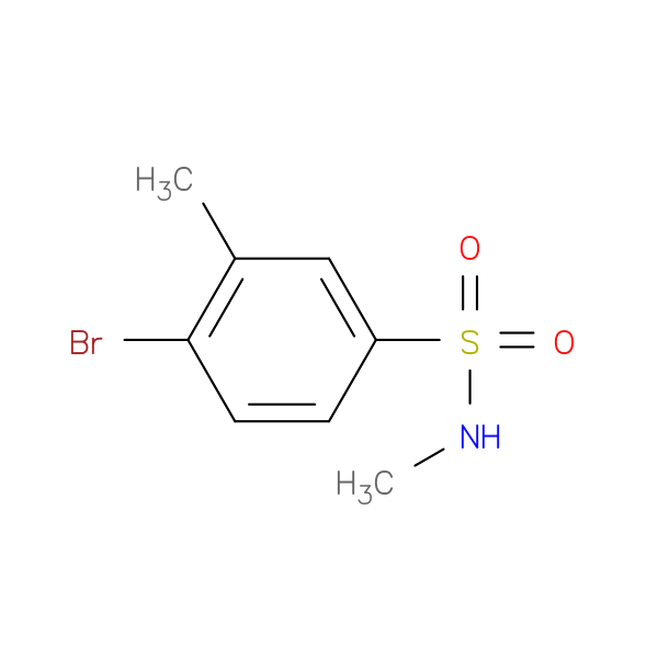 N-Methyl 4-bromo-3-methylbenzenesulfonamide