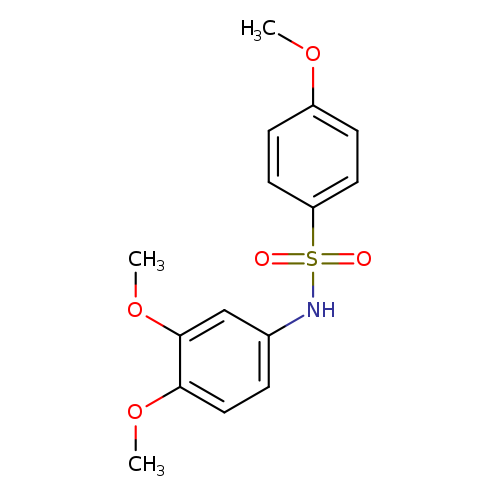N-(3,4-Dimethoxyphenyl)-4-methoxybenzenesulfonamide