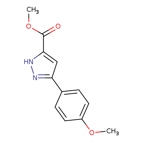 1H-Pyrazole-3-carboxylicacid, 5-(4-methoxyphenyl)-, methyl ester