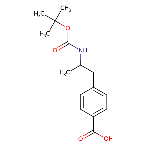 4-(2-{[(tert-butoxy)carbonyl]amino}propyl)benzoic acid