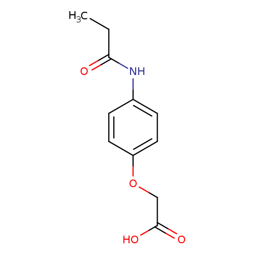 2-(4-Propionamidophenoxy)acetic acid