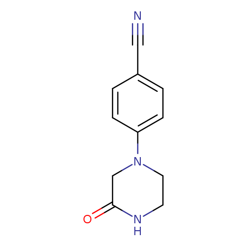 4-(3-Oxopiperazin-1-yl)benzonitrile