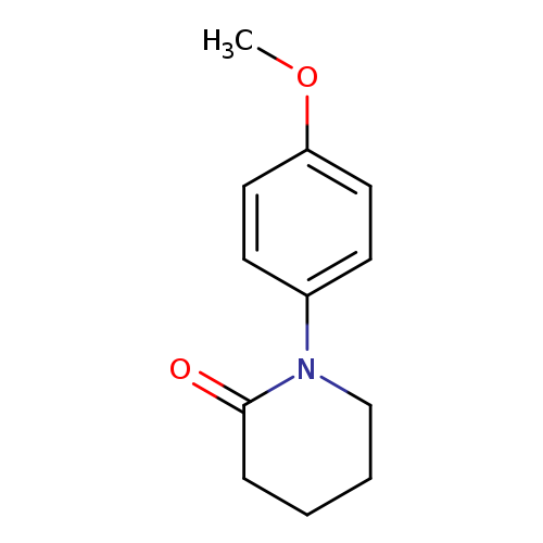 2-Piperidinone, 1-(4-methoxyphenyl)-