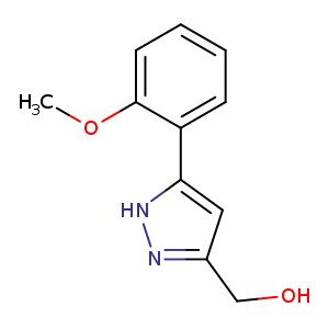 [5-(2-methoxyphenyl)-1H-pyrazol-3-yl]methanol