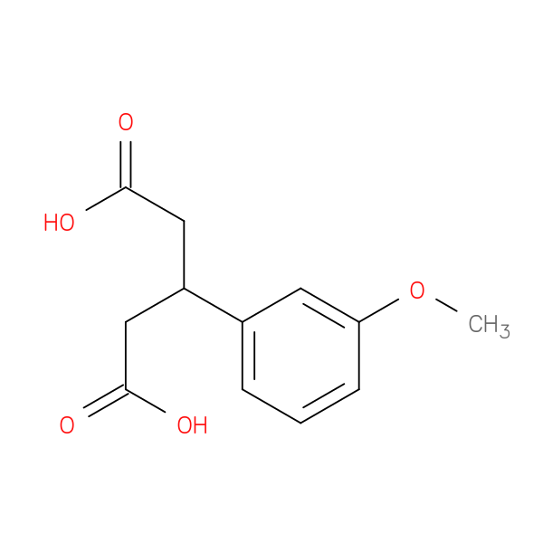 3-(3-Methoxyphenyl)pentanedioic acid