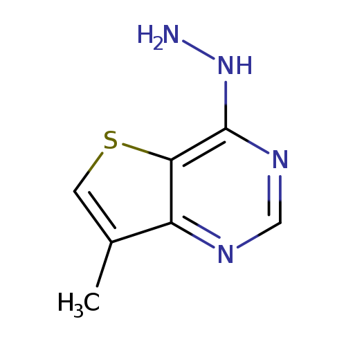 Thieno[3,2-d]pyrimidine, 4-hydrazinyl-7-methyl-