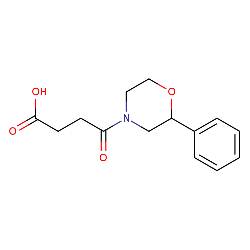 4-oxo-4-(2-phenylmorpholin-4-yl)butanoic acid