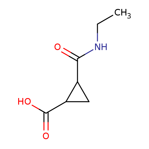 2-(Ethylcarbamoyl)cyclopropanecarboxylic acid