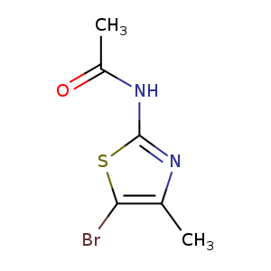 N-(5-bromo-4-methyl-1,3-thiazol-2-yl)acetamide