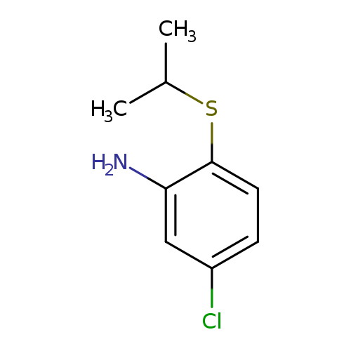 5-chloro-2-(propan-2-ylsulfanyl)aniline