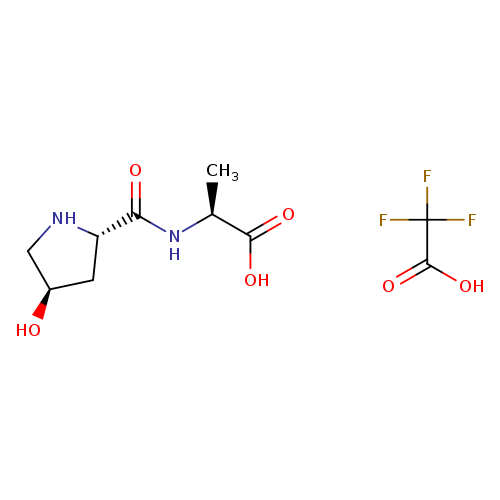 (2S)-2-{[(2S,4R)-4-hydroxypyrrolidin-2-yl]formamido}propanoicacid,trifluoroaceticacid