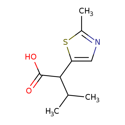 3-methyl-2-(2-methyl-1,3-thiazol-5-yl)butanoicacid