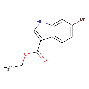 Ethyl 6-bromo-1H-indole-3-carboxylate