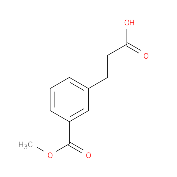 3-(Methoxycarbonyl)benzenepropanoic acid