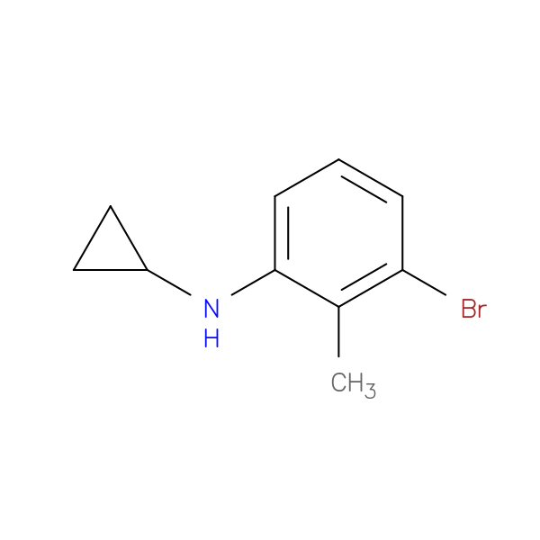 3-Bromo-N-Cyclopropyl-2-Methylaniline