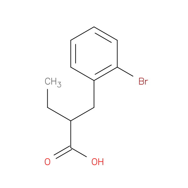2-[(2-bromophenyl)methyl]butanoic acid