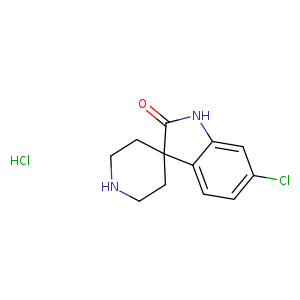 6-CHLOROSPIRO[INDOLINE-3,4-PIPERIDINE]-2-ONE;HYDROCHLORIDE