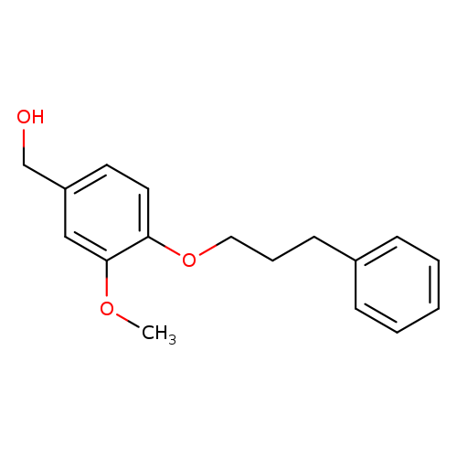 [3-methoxy-4-(3-phenylpropoxy)phenyl]methanol
