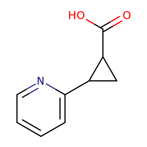 2-(Pyridin-2-yl)cyclopropanecarboxylic acid