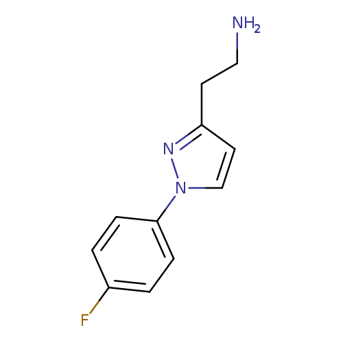 2-[1-(4-fluorophenyl)-1H-pyrazol-3-yl]ethan-1-amine