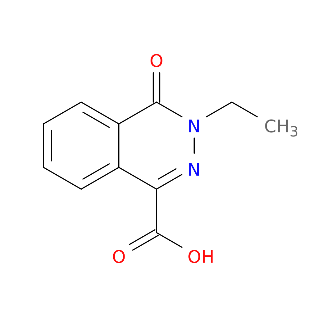 3-Ethyl-4-oxo-3,4-dihydrophthalazine-1-carboxylic acid