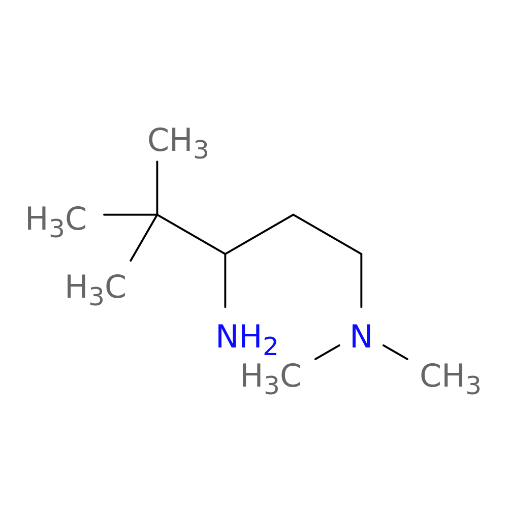 (3-amino-4,4-dimethylpentyl)dimethylamine