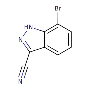 7-Bromo-1H-indazole-3-carbonitrile