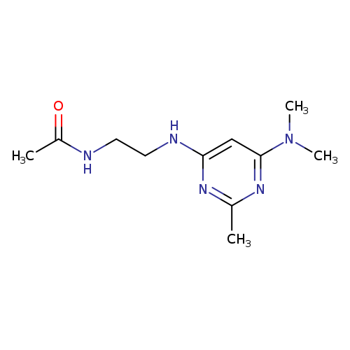 N-(2-{[6-(dimethylamino)-2-methylpyrimidin-4-yl]amino}ethyl)acetamide