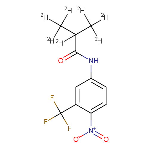 2-(methyl-d<sub>3</sub>)-N-[4-nitro-3-(trifluoromethyl)phenyl]-propanamide-2,3,3,3-d<sub>4</sub>