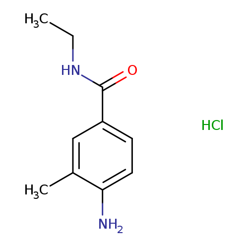 4-amino-N-ethyl-3-methylbenzamide hydrochloride