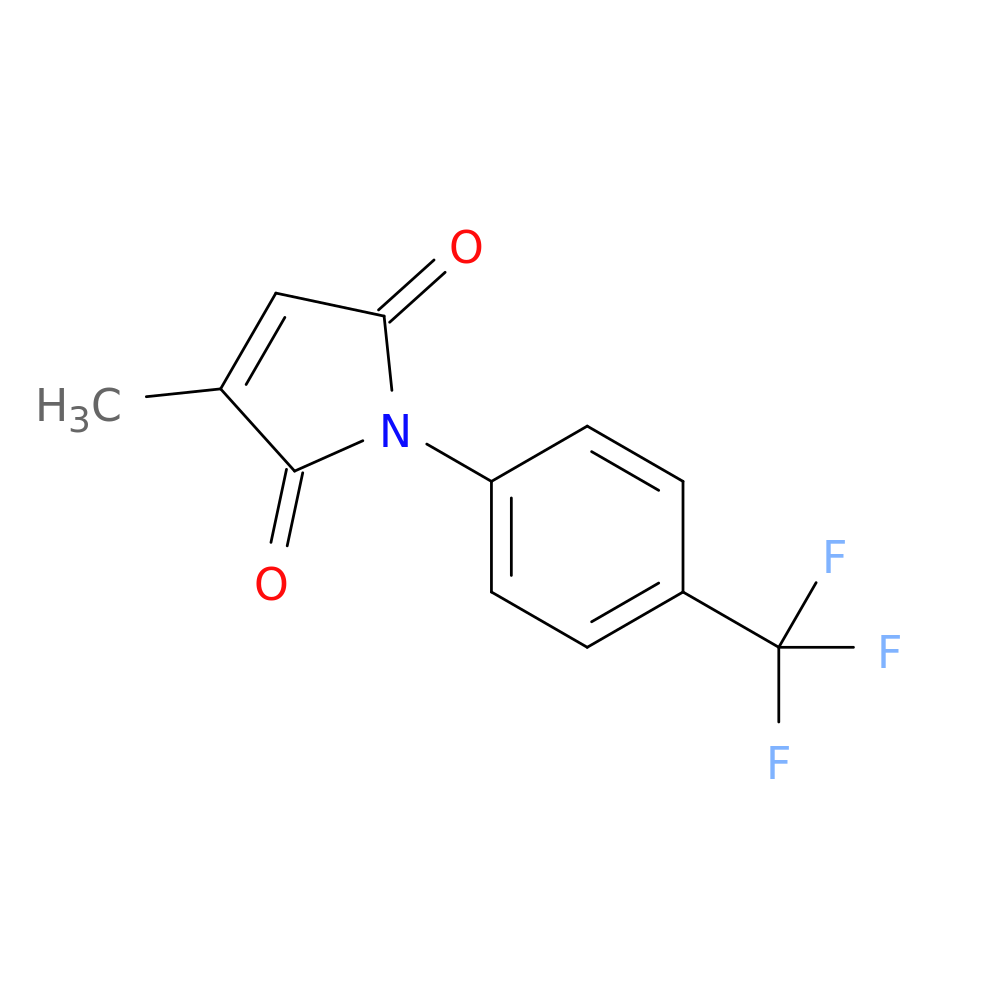 3-methyl-1-[4-(trifluoromethyl)phenyl]-2,5-dihydro-1H-pyrrole-2,5-dione