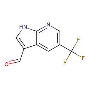 1H-Pyrrolo[2,3-b]pyridine-3-carboxaldehyde, 5-(trifluoromethyl)-