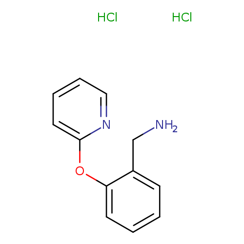 1-[2-(pyridin-2-yloxy)phenyl]methanamine dihydrochloride